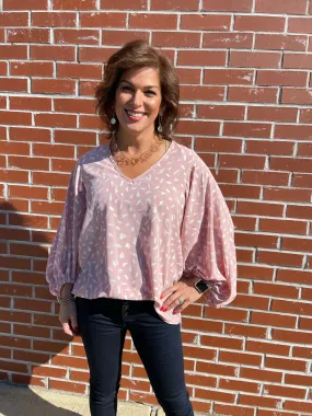 Allison Blush L/S Top