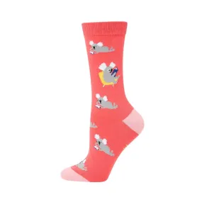 Bamboozld: Womens Scholar Koala Bamboo Sock