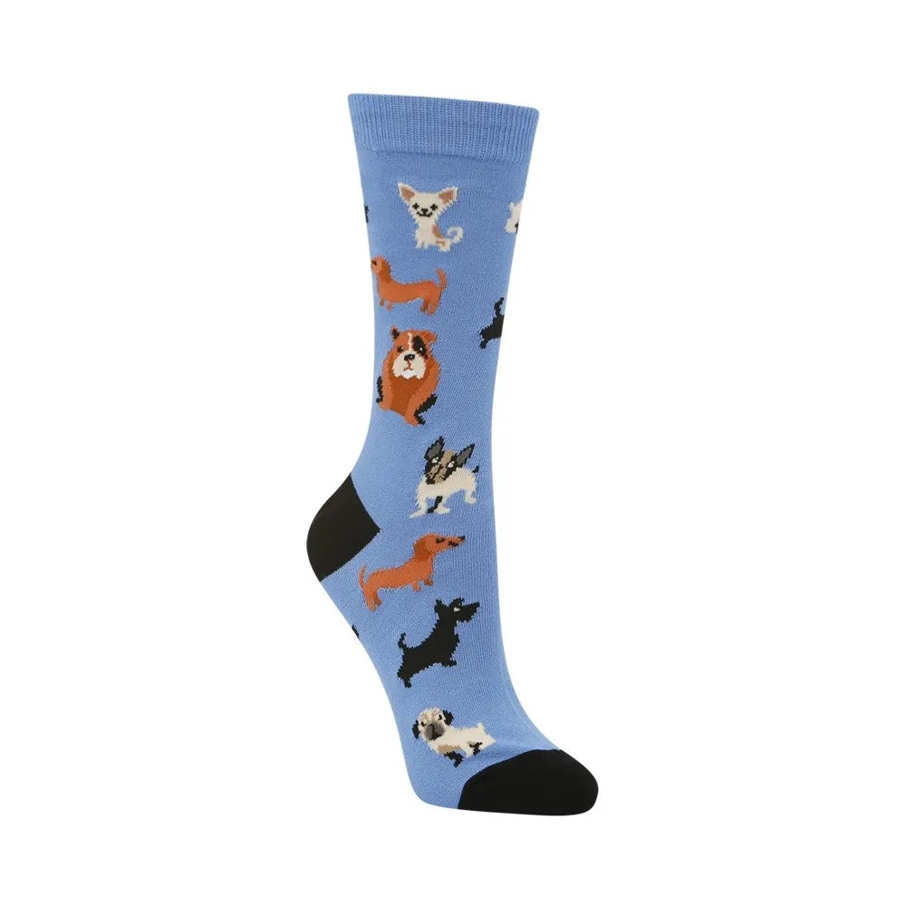 Bamboozld: Womens Yappy Days Denim Bamboo Sock