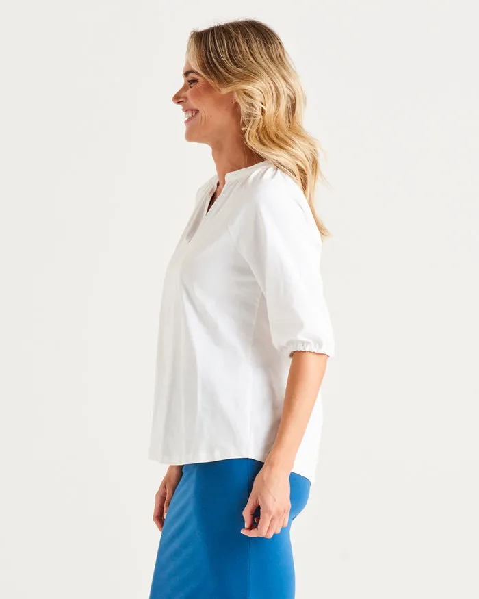 Betty Basics Prue Tee White