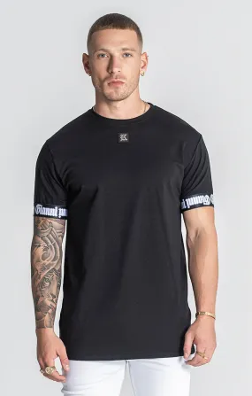 Black Nostalgia Elastic Tee