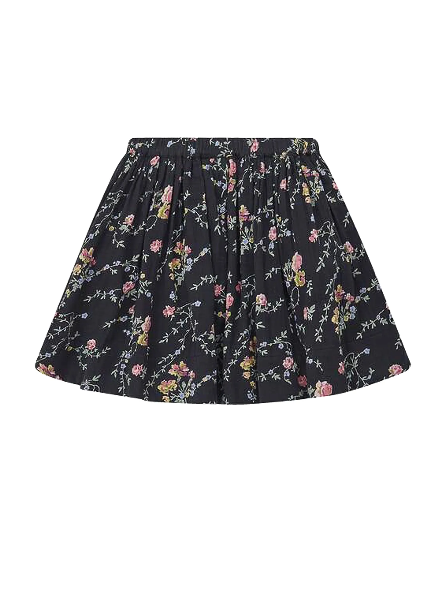 Bonton Romantic Print Gauze Skirt