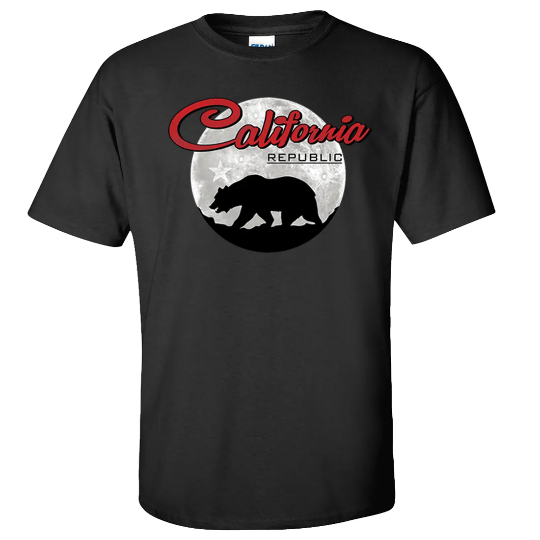 California Republic Full Moon Bear Asst Colors T-shirt/tee