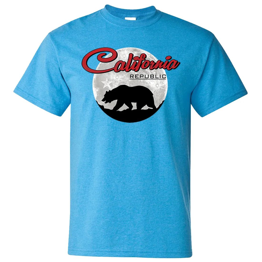 California Republic Full Moon Bear Asst Colors T-shirt/tee