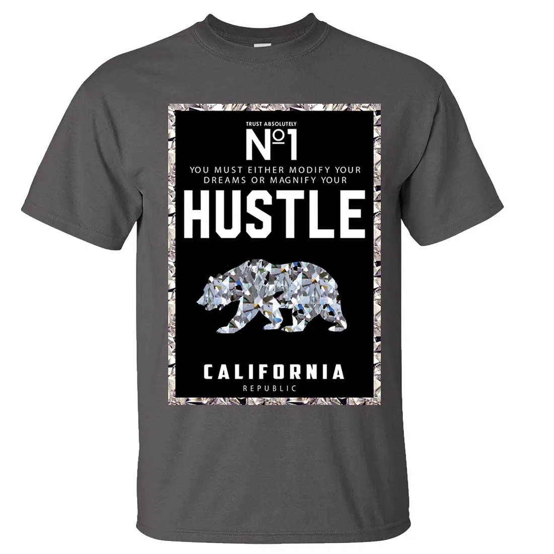 California Republic No. 1 Diamond Hustle Asst Colors T-shirt/tee