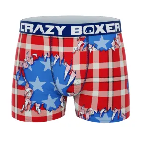 CRAZYBOXER USA Men's Boxer Briefs