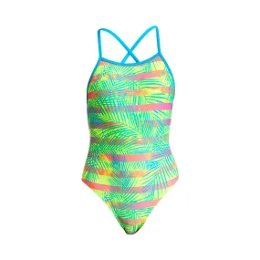 Funkita Girls Strapped In One Piece FS38G - Palm Free