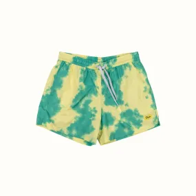 Lemon Dye Swim Short