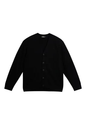 Lucas Knitted Cardigan / Black