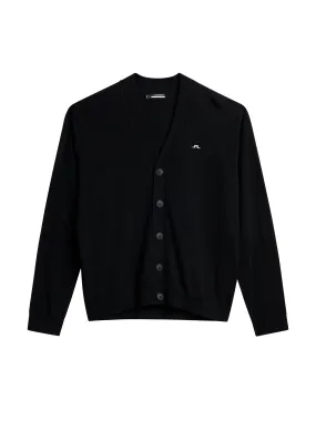 Lucas Knitted Cardigan / Black