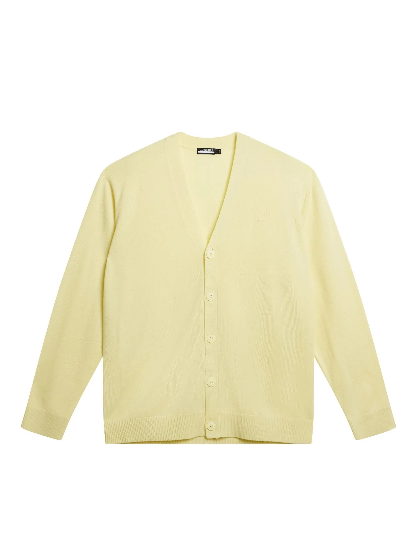 Lucas Knitted Cardigan / Wax Yellow