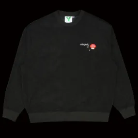 Melting Logo Corduroy Crewneck