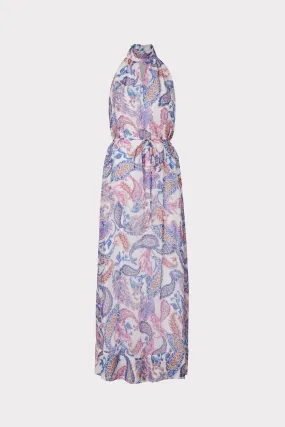 Morgan Paisley Print Dress