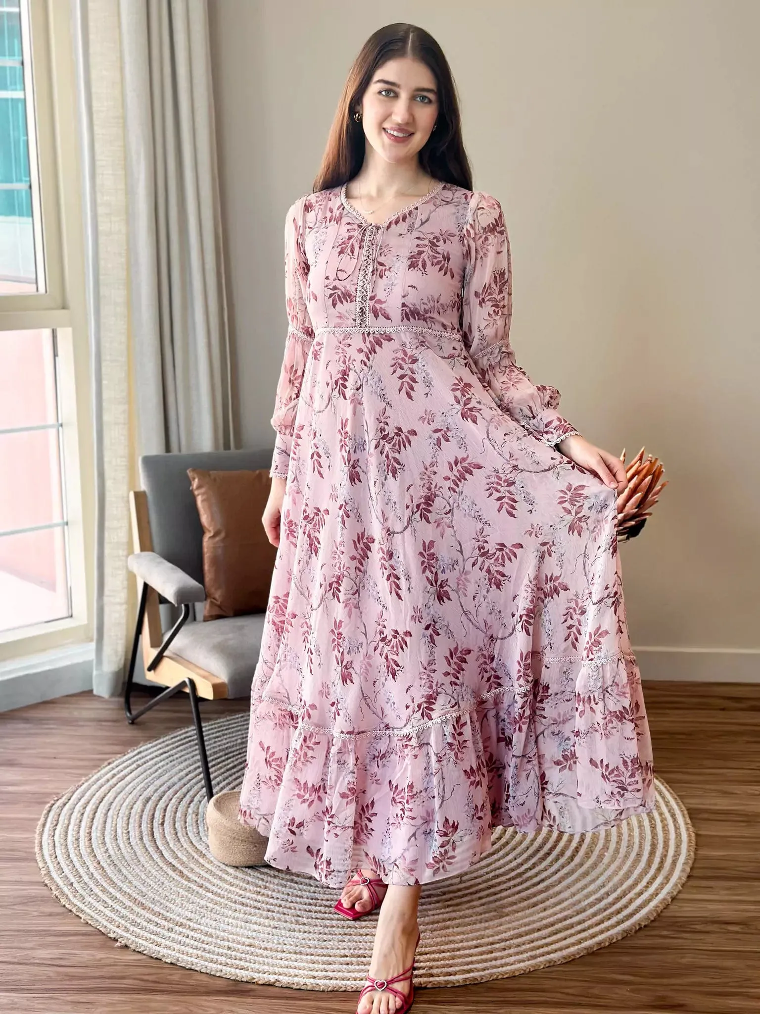 Nerime Floral Dress