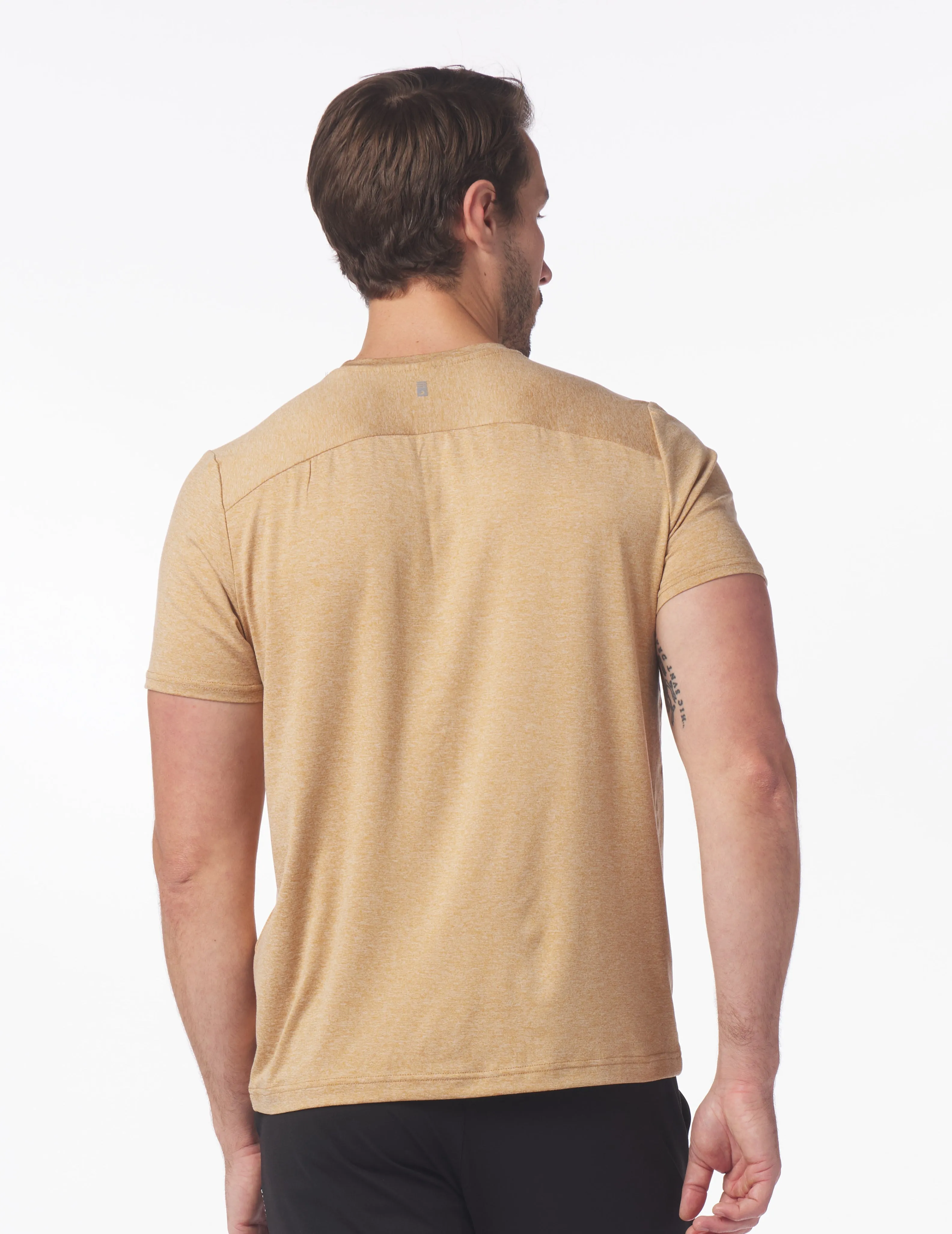 Salton Short Sleeve: Ochre Heather