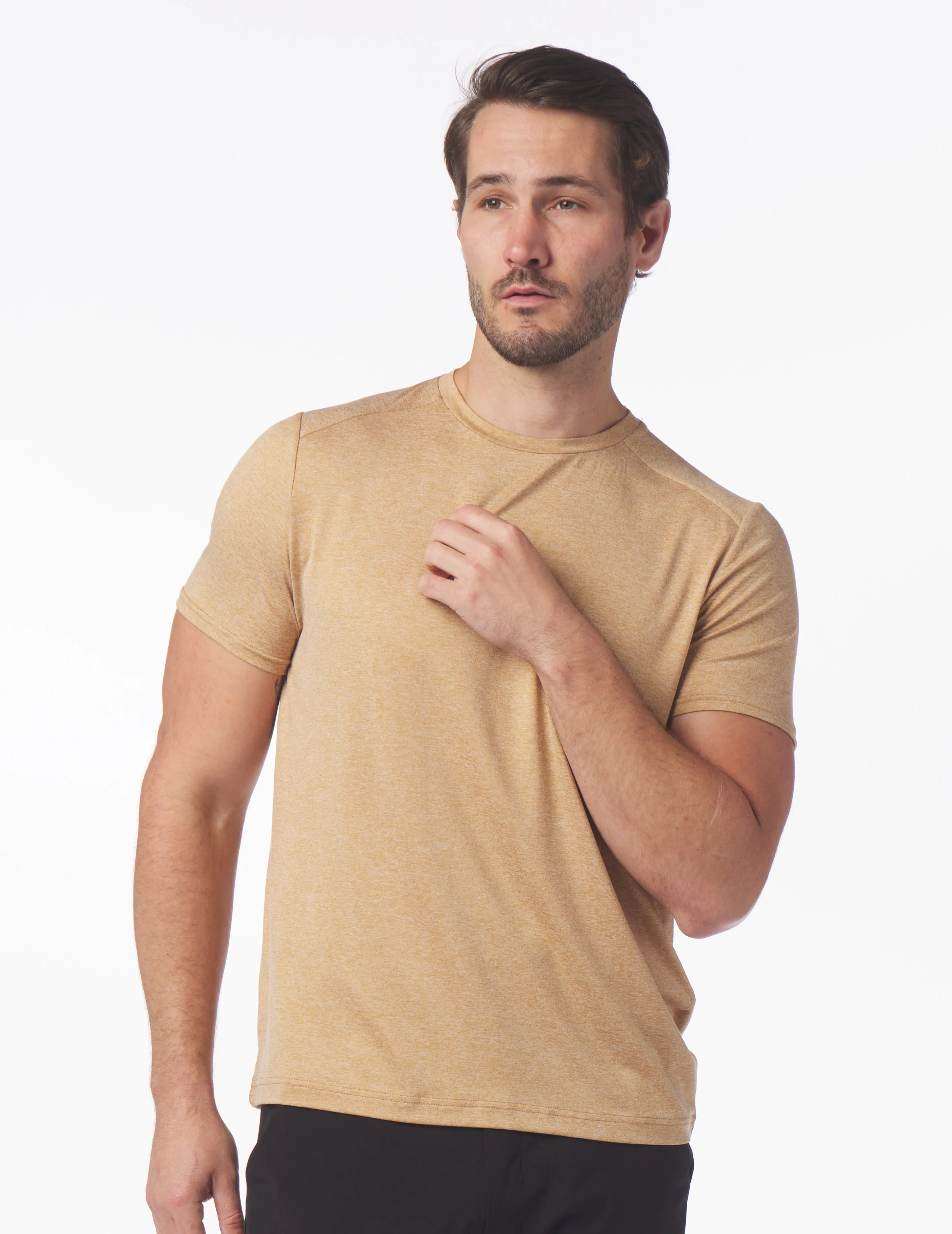 Salton Short Sleeve: Ochre Heather