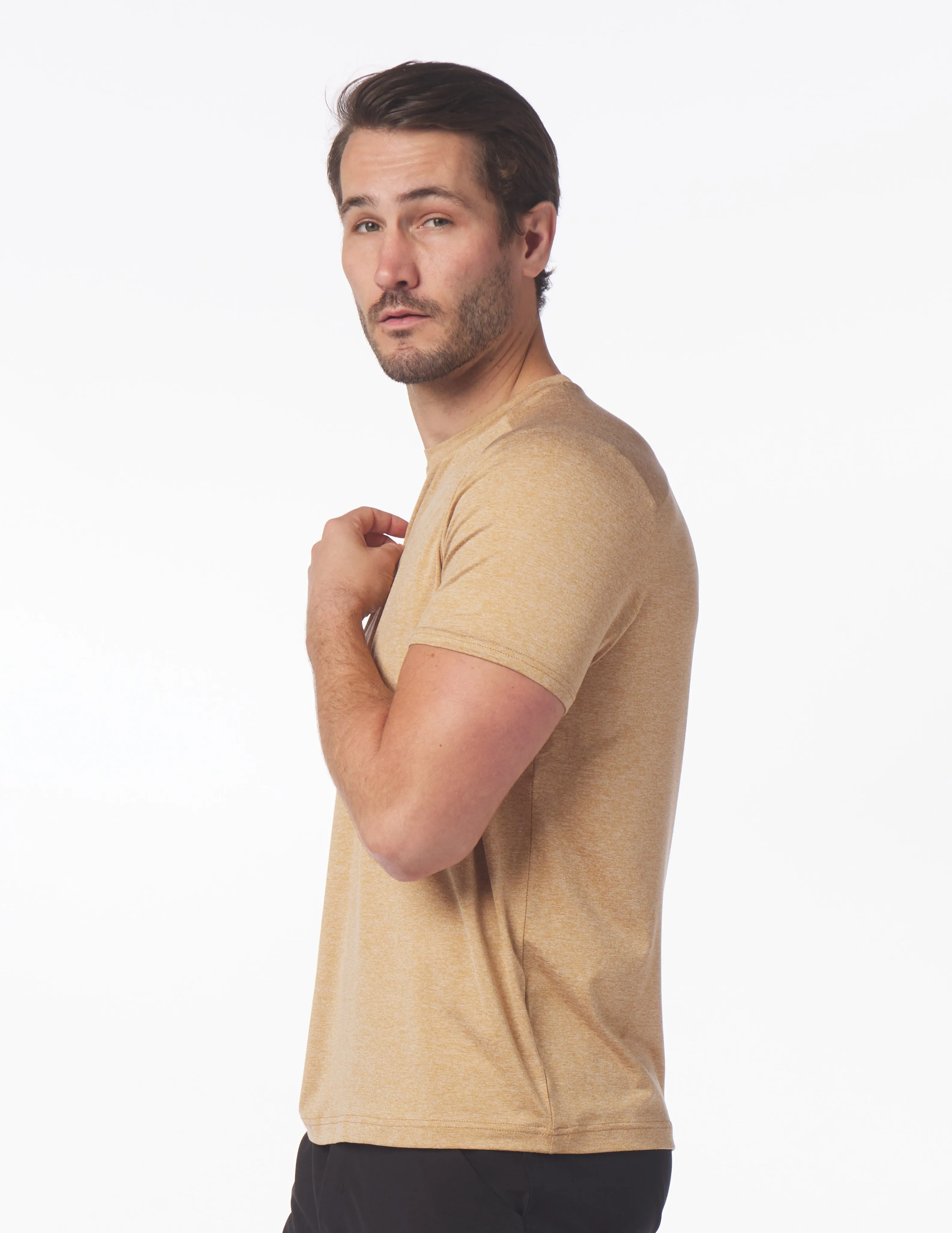 Salton Short Sleeve: Ochre Heather