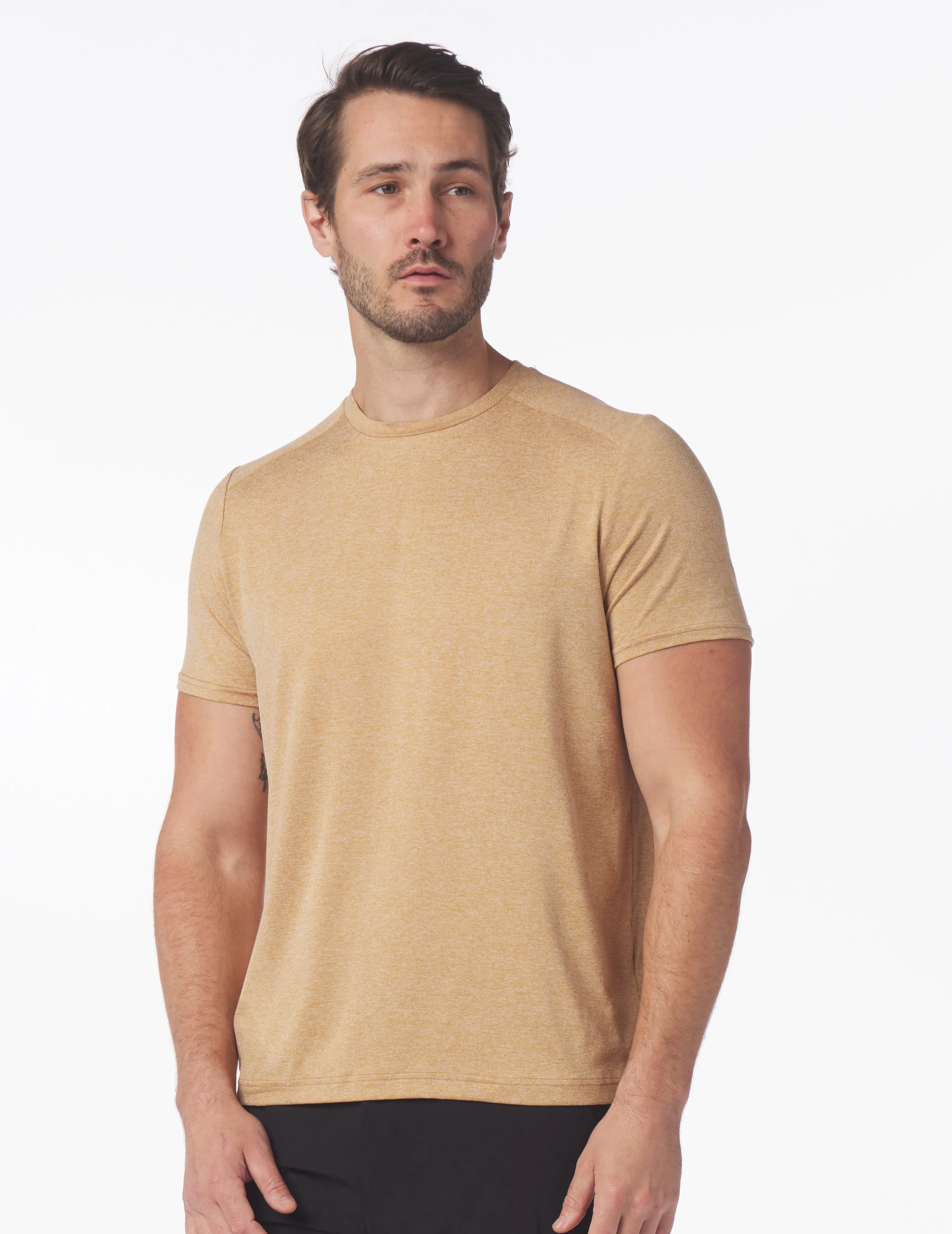 Salton Short Sleeve: Ochre Heather