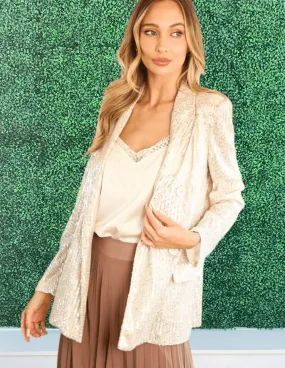 Sequin Blazer