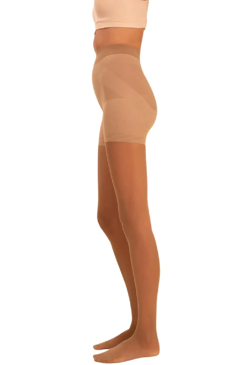 Threads Sheer Contour Tights, Tan (SHRTAN)