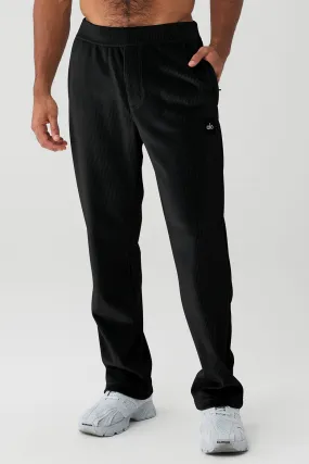 Velour Baller Pant - Black