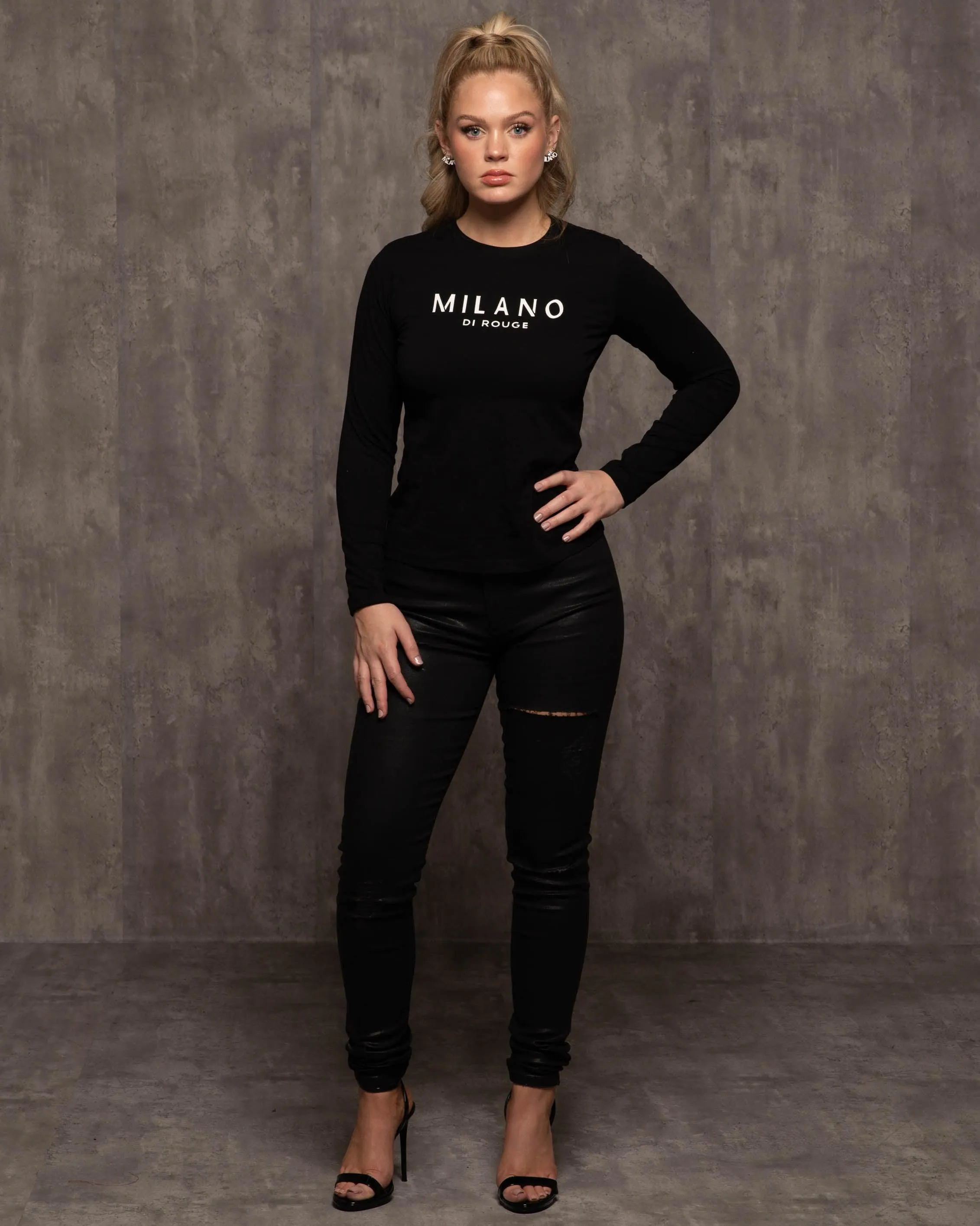 Women's Long Sleeve Lux Signature Tee